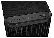 PROART PA401 TG PWM, Middle Tower, ATX, cu 3 ventilatoare instalate, Sticla securizata, Negru 90DC00M0-B39020