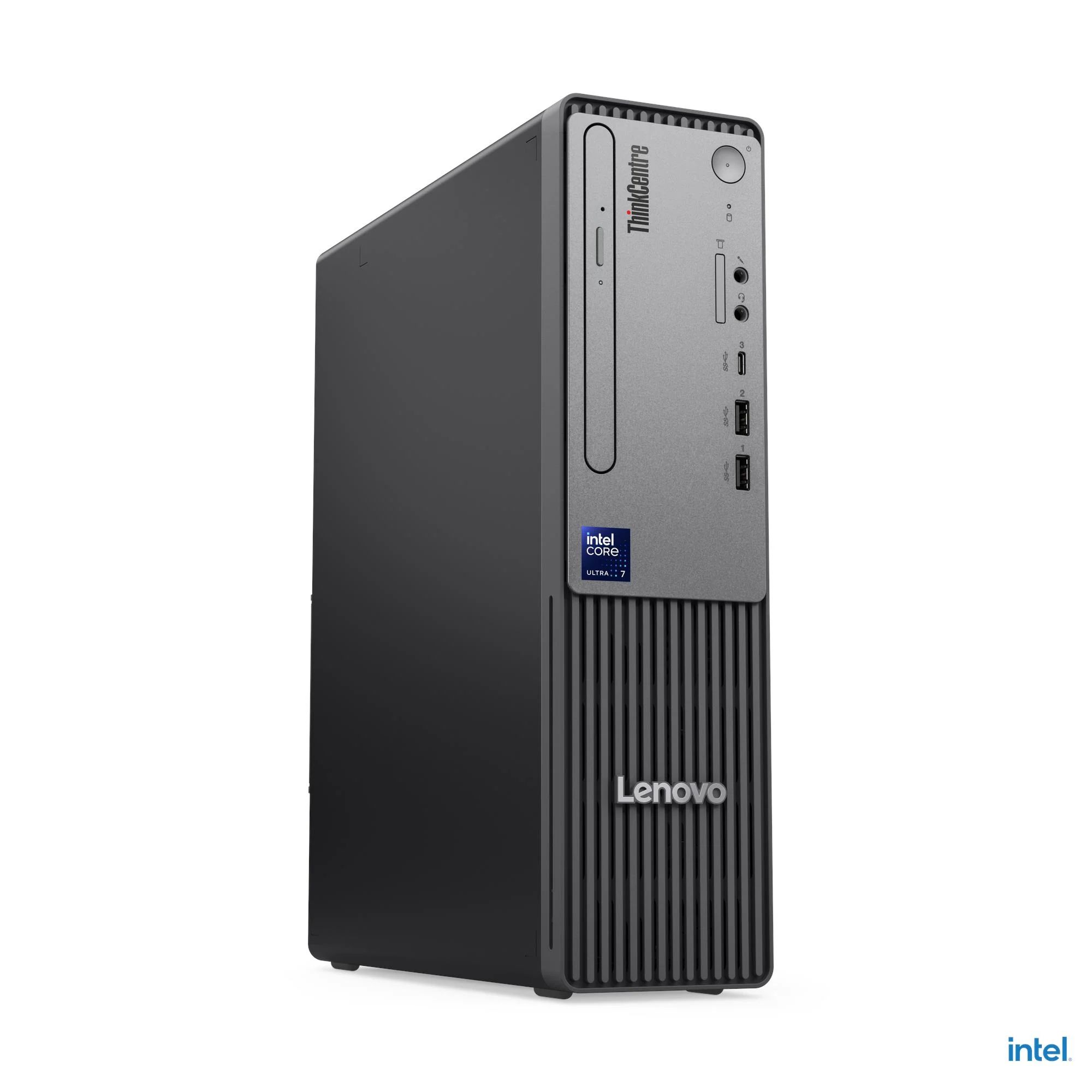 Desktop PC Lenovo ThinkCentre neo 50s Gen 6 SFF, Intel Core Ultra 5 225 (10 C / 10 T, 1.8 GHz - 4.9 GHz, 19.25 MB cache, 65 W), 16 GB DDR5, 512 GB SSD, DVD-RW, Intel Intel Graphics Partajata, 260 W, Windows 11 Pro