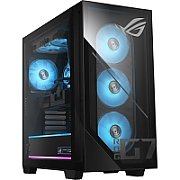 Desktop PC Asus ROG G700tz Midi Tower, AMD Ryzen 7 9800X3D (8 C / 16 T, 4.7 GHz - 5.2 GHz, 96 MB cache, 120 W), 32 GB DDR5, 1 TB SSD, Fara unitate optica, NVIDIA GeForce RTX 5080 16 GB, 850 W - 80+ Gold, Fara sistem de operare