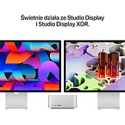 Desktop PC Apple Mac Studio Mini PC, Apple M5 Max 18-core (18 C / 18 T, 1.9 GHz - 4.6 GHz, 64 MB cache, 65 W), 64 GB Unified System Memory, 512 GB SSD, Fara unitate optica, Apple 40-Core GPU Partajata, Nespecificat, macOS