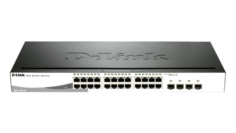Switch D-Link DGS-1210-28P, 24 porturi 10 / 100 / 1000 MBs