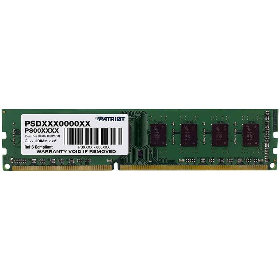 Memorie Patriot Signature Line 8 GB DDR3 1600 MHz CL11, Verde