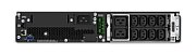 UPS APC SRT2200RMXLI, 2200 VA, 1980 W, cu management, on-line double-conversion, 8x C13, 2x C19, 1x RJ45, 1x USB, 72V Baterie cu plăci de plumb şi acid, LCD, Rack 2U, Negru