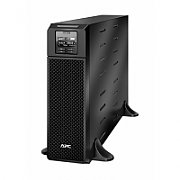 UPS APC SRT3000XLI, 3000 VA, 2700 W, cu management, on-line double-conversion, 8x C13, 2x C19, 1x USB, 96V Baterie cu plăci de plumb şi acid, LCD, Tower, Negru