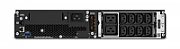 UPS APC SRT3000RMXLI, 3000 VA, 2700 W, cu management, on-line double-conversion, 8x C13, 2x C19, 1x RJ45, 1x USB, 96V Baterie cu plăci de plumb şi acid, LCD, Rack 2U, Negru