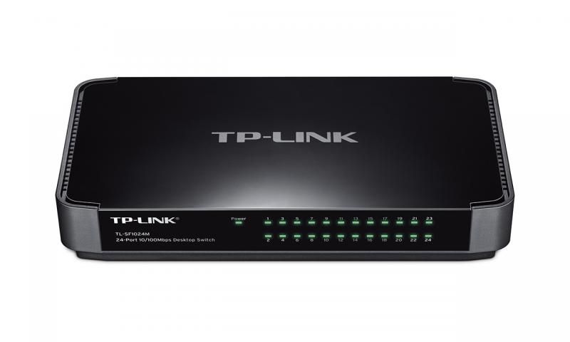 Switch TP-Link TL-SF1024M, 24 porturi 10 / 100 Mbps